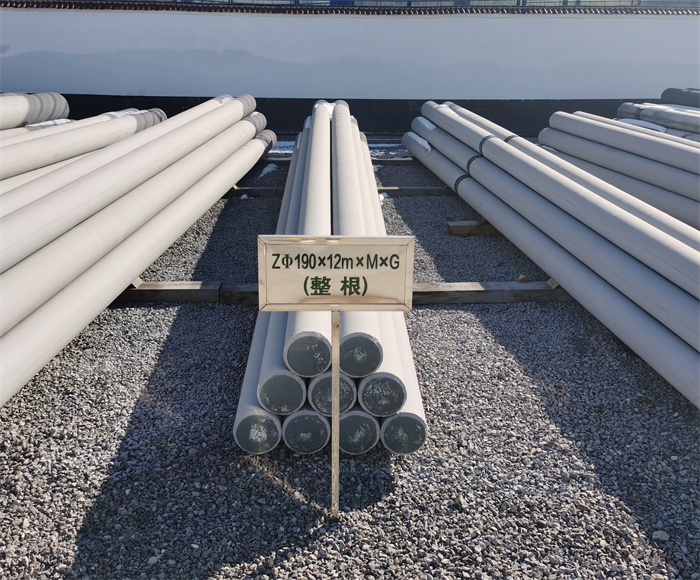 果洛190×12米钢筋混凝土水泥电线杆